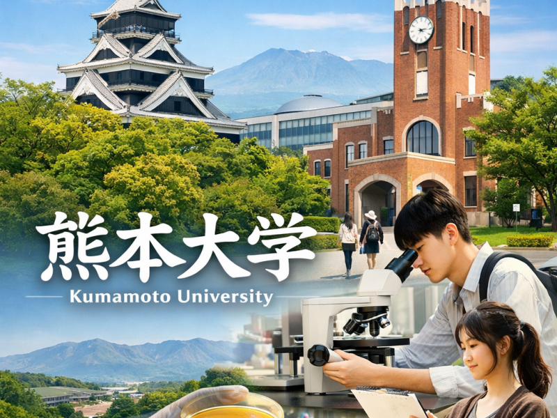 熊本大學申請解析｜EJU條件、國立大學特色與穩定升學策略