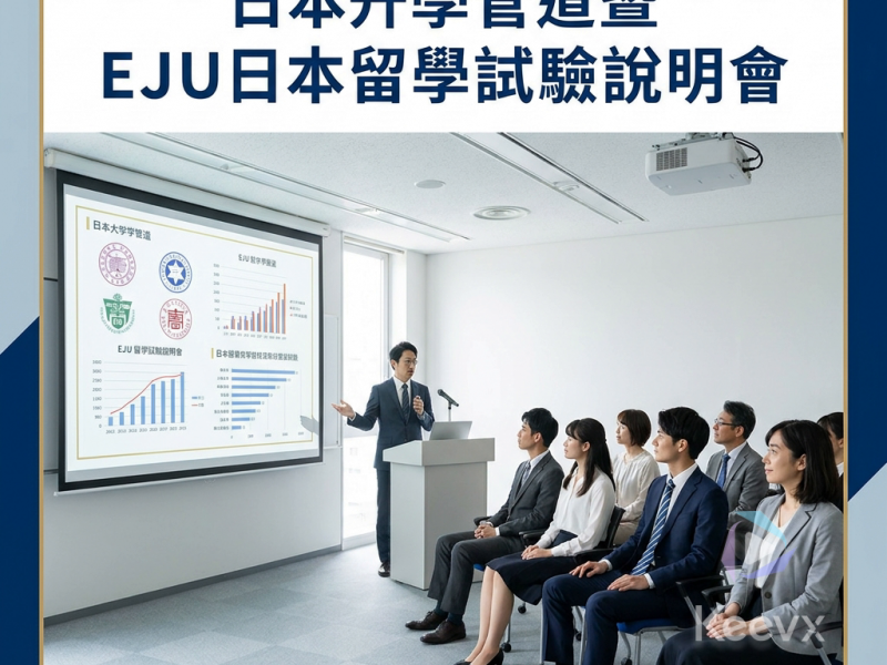 日本升學管道暨 EJU 日本留學試驗說明會｜2026EJU × 日本大學・大學院申請 × 選校代辦全解析